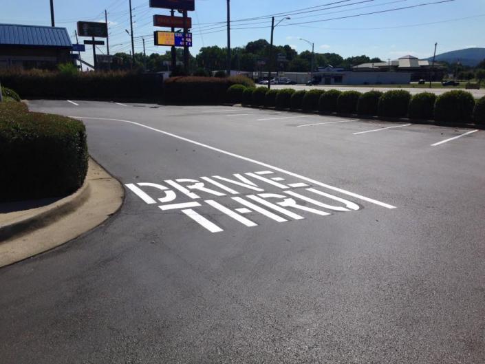 Zaxby's Re-stripe.