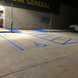 Brand Striping Georgia - Dollar General